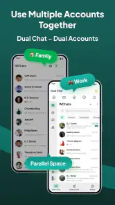 Web Scan & Dual Chat App screenshot
