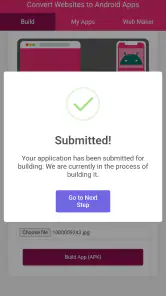 Web2App Pro: Website to App screenshot