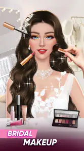 Wedding Dress Up Bridal Makeup screenshot