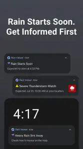 Weer door Rain Viewer screenshot