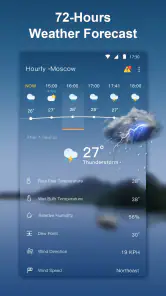 Weer Live - weersvoorspelling screenshot