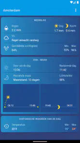Weer Nederland XS PRO screenshot