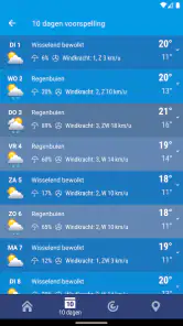 Weer Nederland XS PRO screenshot