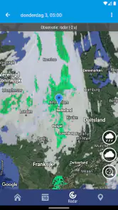 Weer Nederland XS PRO screenshot