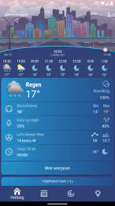 Weer Nederland XS PRO screenshot