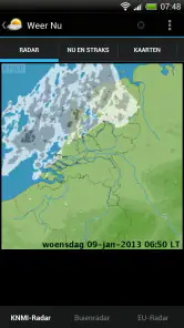Weer Nu - Weerbericht en Radar screenshot