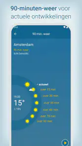 Weer & Radar met buienradar screenshot