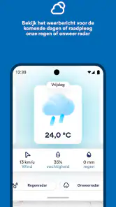 Weerflash screenshot