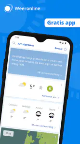 Weeronline: buien & UV-index screenshot