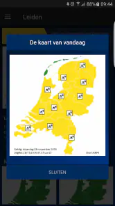 Weerwaarschuwing: Weeralarm NL screenshot