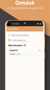 Wekelijkse Maaltijdplanner screenshot