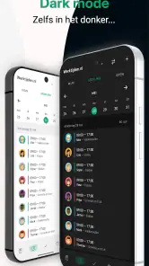 Werktijden screenshot
