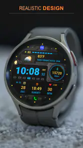 WFP 125 Digital watch face screenshot