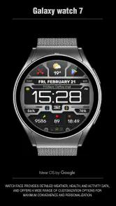 WFP 132 Digital watch face screenshot