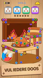 Woodle Screw: Moeren en bouten screenshot