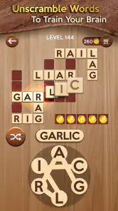 Woody Cross: Word Connect screenshot