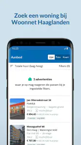 Woonnet Haaglanden screenshot