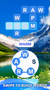 Word Crossy - A crossword game screenshot