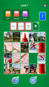 Word Jigsort – Associations screenshot