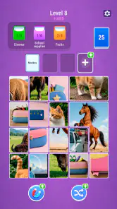 Word Jigsort – Associations screenshot