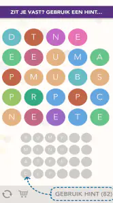 WordBubbles screenshot