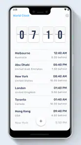 World Clock screenshot
