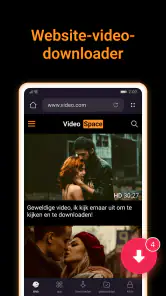X Downloader en videospeler screenshot