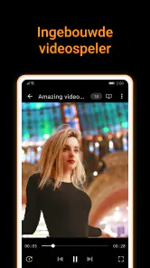 X Downloader en videospeler screenshot