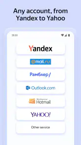 Yandex Mail screenshot