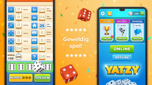 Yatzy - Dobbelstenenspel screenshot