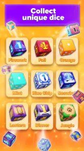 Yatzy Vacation dice game screenshot