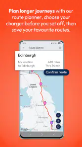 Zapmap: EV charging points map screenshot