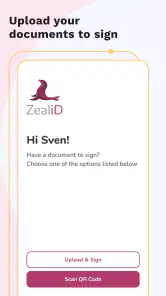 ZealiD screenshot