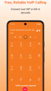 Zoiper IAX SIP VOIP Softphone screenshot