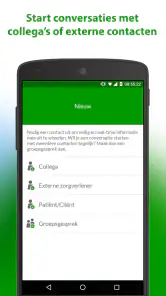 Zorg Messenger screenshot