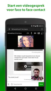 Zorg Messenger screenshot
