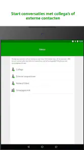 Zorg Messenger screenshot