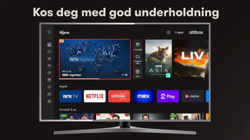 Altibox TV screenshot