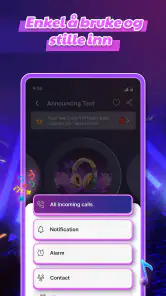 Android Ringetone Sanger screenshot