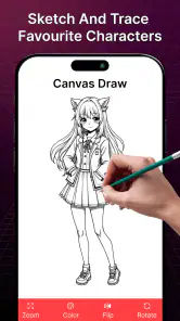 AR Draw Sketch : Trace Art 3D screenshot