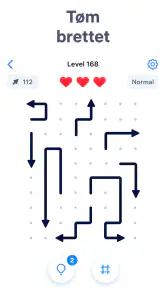 Arrow Puzzle – Hjernetrim screenshot