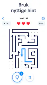 Arrow Puzzle – Hjernetrim screenshot