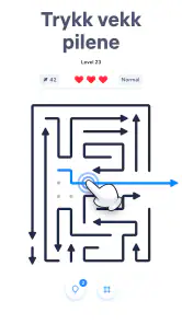 Arrow Puzzle – Hjernetrim screenshot