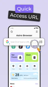 Astro Browser screenshot