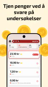 AttaPoll betalte undersøkelser screenshot