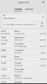 Avinor screenshot