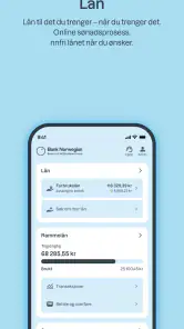 Bank Norwegian screenshot