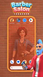 Barber Salon Launcher screenshot