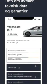Bilhold screenshot