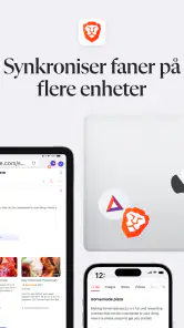 Brave nettleser og søkemotor screenshot